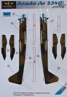 LF Model M4825 Mask Arado Ar-234C (REV/HAS/DRAG) 1/48