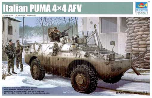 Trumpeter 05525 Italian army Puma 4X4 1/35