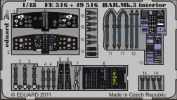 Eduard FE516 HAR. Mk.3 interior S.A.