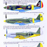 HAD 48211 Decal MiG-3 Captured (4x camo) 1/48