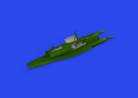 Eduard 648984 BRASSIN F-16C wheel bays late PRINT (KIN) 1/48
