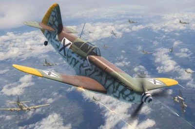 Brengun BRP144022 Dewoitine D.520 Foreign Users (plastic kit) 1/144