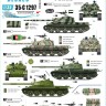 Star Decals 35-C1297 Afghan Tanks # 3. T-62A/AM Northern Alliance, Taliban & Afghanistan National Army. T-62A and T-62AM. [Soviet] 1/35