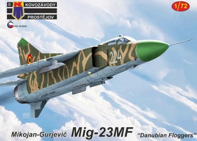 Kovozavody Prostejov 72287 MiG-23MF 'Danubian Floggers' (3x camo) 1/72