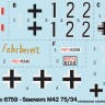Italeri 06759 Semovente M42 da 75/34 1/35
