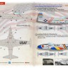 Print Scale C72447 Lockheed F-80, USA & Europe - Part 1 (decal) 1/72