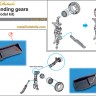 Metallic Details MDR48246 Lockheed-Martin F-35A Lightning II landing gears 3d-printed  1/48