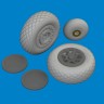 Eduard 6481127 BRASSIN DB-7B Boston III wheels (HKM) 1/48