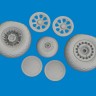Eduard 6481127 BRASSIN DB-7B Boston III wheels (HKM) 1/48