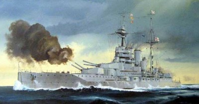 Trumpeter 05797 английский Линкор &quot;Куин Элизабет&quot; 1918 1/700