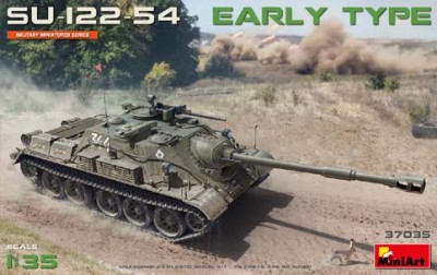 MiniArt 37035 CУ-122-54 раннего типа 1/35