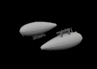 Eduard 6481005 BRASSIN P-51B/C 75gal drop tank early PRINT 1/48