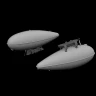 Eduard 6481005 BRASSIN P-51B/C 75gal drop tank early PRINT 1/48