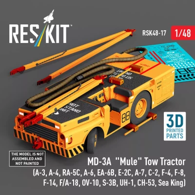 Reskit R48017 MD-3A 'Mule' Tow Tractor Early Version 1/48