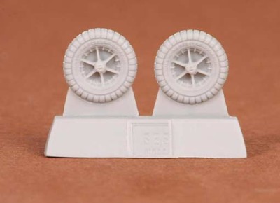 Sbs Model 72037 Messerschmitt Bf-109E wheel set (AIRFIX) 1/72