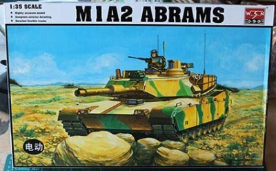 Trumpeter 00337 Американский ОБТ M1A2 Abrams 1/35