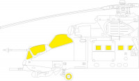 Eduard EX842 Mask Mi-24D (TRUMP) 1/48