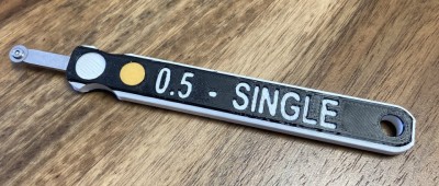 Be Izzi BIZRIVS050 Riveter 0.50 mm SINGLE (for 1/72)