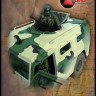 Evolution Miniatures 35109 Crew of Russian armored car "Tiger"