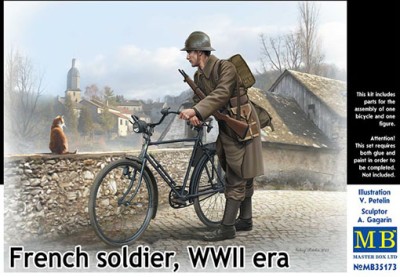 Master Box 35173 French soldier, WWII era 1/35