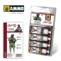Ammo Mig 7031 Набор красок Российская униформа Флора