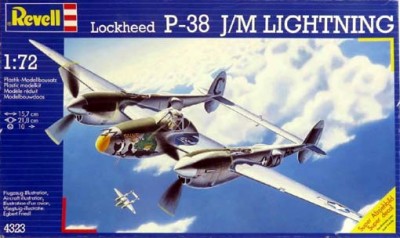 Revell 04323 P-38 J/M LIGHTNING 1/72