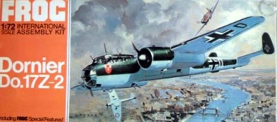 FROG F205 DORNIER DO.17Z-2 1:72