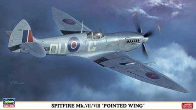 Hasegawa 07321 Самолет SPITFIRE Mk.VII/VIII POINTED WING (HASEGAWA) 1/48