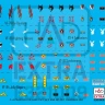 HAD 321009 F-4 Phantom II Patches & helmet markings 1/32