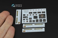 Quinta studio QD32260 B-24D/B-24J Liberator: носовой, центральный и задний отсеки (Hobby Boss) 1/32