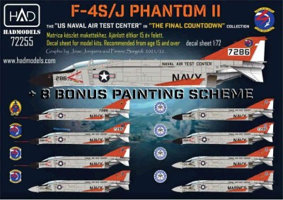 HAD 72251 Decal F-14A Jolly Rogers 'In action' 1/72