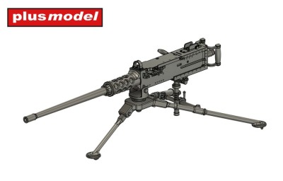 Plusmodel DP3046 Machine gun Browning 05 - with tripod 1/35