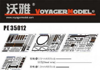 Voyager Model PE35012 Photo Etched set for SA-2/HQ-2 (For TRUMPETER 00204 / 00205) 1/35