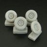 Hauler HLX48356 Wheels for GAZ family (ACE) 1/48