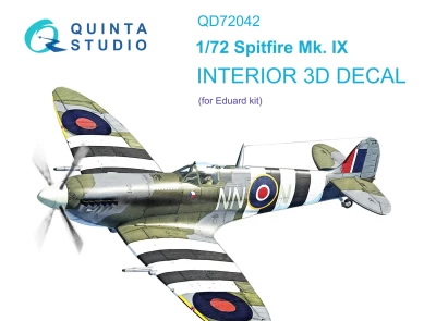Quinta studio QD72042 Spitfire Mk.IX (Eduard) 1/72