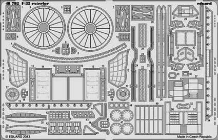 Eduard 48792 F-35B exterior