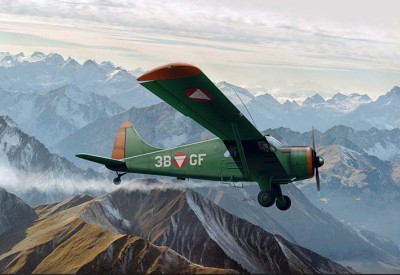 Miniwing Plastic MINI361 de Havilland Canada U-6A / L-20A Beaver / European service 1 kit boxed, 2 decal versions 1/144