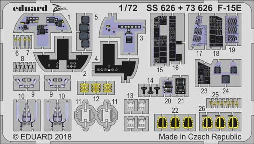 Eduard 73626 F-15E 1/72