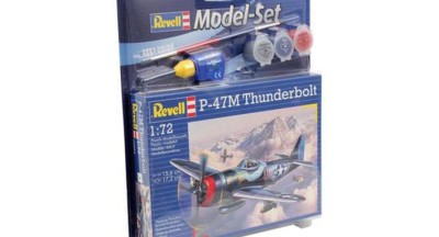 Revell 63984 Набор Истребитель-бомбардировщик Рипаблик P-47 «Тандерболт», ВВС США времен Второй Мировой Войны 1/72