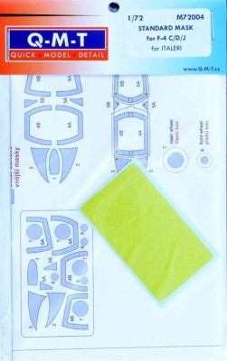 Q-M-T QMT-M72004 1/72 Mask for F-4 C/D/J (ITAL)