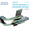Quinta studio QD32077 OV-10A (версия для USAF) (для модели KittyHawk) 1/32