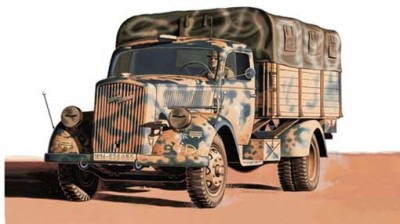 Italeri 06606 Грузовик Kfz.305 3 tons medium truck
