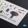 Reskit K72100 Horten Go 229 Interior 3D (REV) 1/72