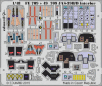 Eduard 49709 JAS-39B/D S.A. 1/48