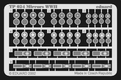 Eduard TP024 Mirrors WWII