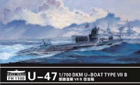 Flyhawk FH1100 U-boat Type VII B DKM U-47 1/700