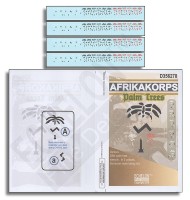 Echelon FD D356278 Re-printed! Afrika Korps Palm Trees in black, red and white 1/35