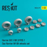 Reskit RS32-0211 Harrier GR.1/3/AV-8A/FRS.1/Sea Harrier wheels 1/32