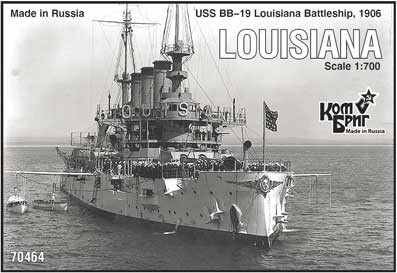 Combrig 70464 USS BB-19 Louisiana Battleship, 1906 1/700