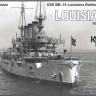 Combrig 70464 USS BB-19 Louisiana Battleship, 1906 1/700